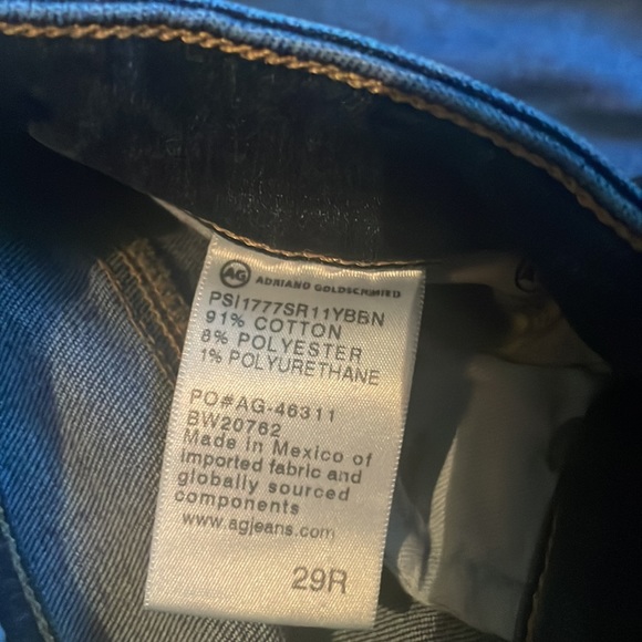 AG Farrah skinny ankle jean. 29r* - Picture 9 of 9